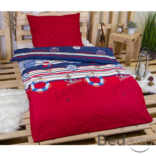 Bavlněné povlečení Rota 140x200+70x90