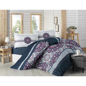 Prodloužené bavlněné povlečení ENJOY 140x220+70x90