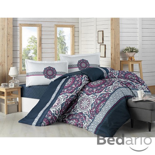 Prodloužené bavlněné povlečení ENJOY 140x220+70x90