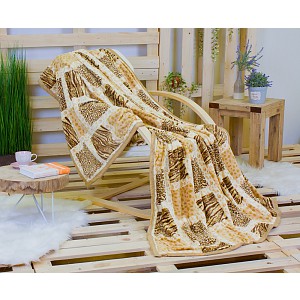 Deka jemné mikrovlákno 150x200 Divočina