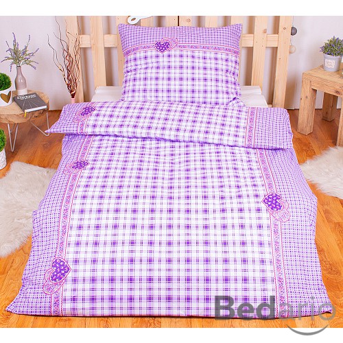 Bavlněné povlečení 140x200+70x90 Chaloupka