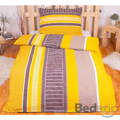 Krepové povlečení DELUXE 140x200+70x90 Karina