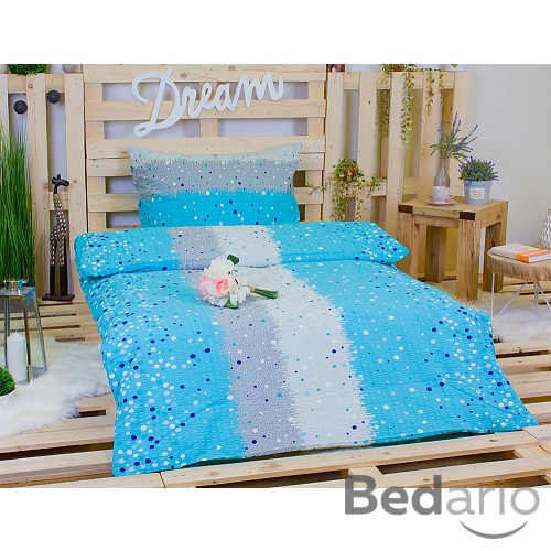 Krepové povlečení San Francisko 140x200+70x90