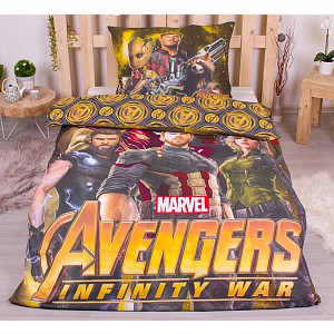 Bavlněné povlečení 140x200+70x90 Avengers Infinity war