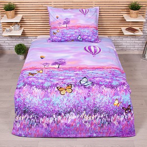 3D povlečení 140x200+70x90 Malířův sen