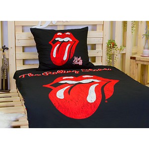 Bavlněné povlečení 140x200+70x90 Rolling Stones