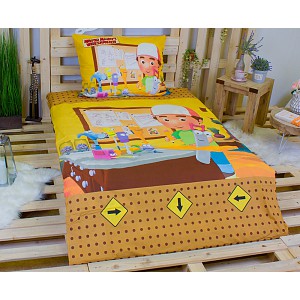 Bavlněné povlečení 140x200+70x90 Handy Manny