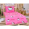 Bavlněné povlečení 140x200+70x90 Hello Kitty