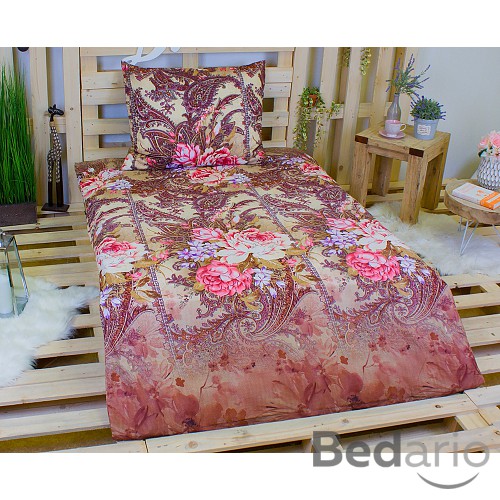 3D povlečení na dvě lůžka 140x200+70x90 Mysterious beauty