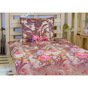 3D povlečení na dvě lůžka 140x200+70x90 Mysterious beauty