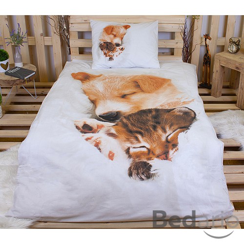 Bavlněné povlečení Good morning 140x200/220+60x70 SLEEPING