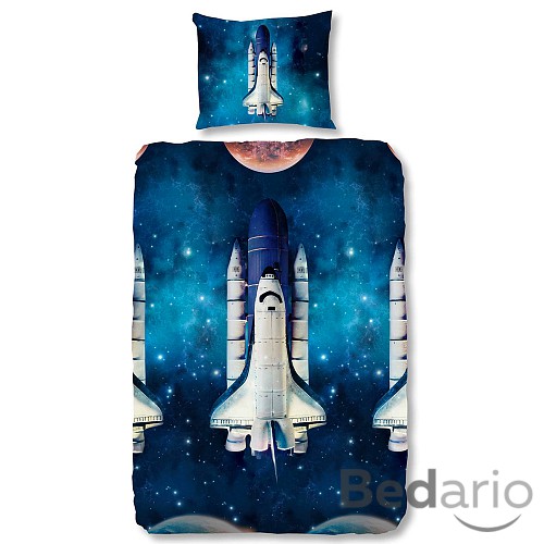 Bavlněné povlečení Good morning 140x200/220+60x70 ROY, blue