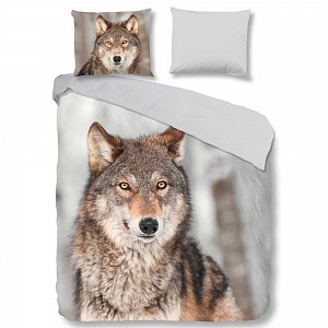 Bavlněné povlečení Good morning 140x200/220+60x70 WOLF