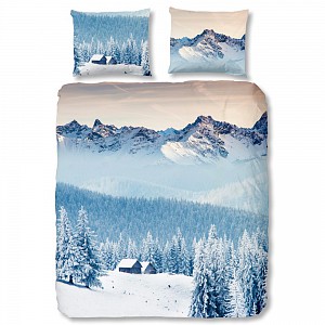 Bavlněné povlečení Good morning 200x200+2x60x70 Mountains