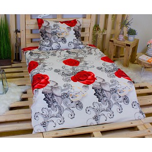 3D povlečení na dvě lůžka 140x200+70x90 Věrnost