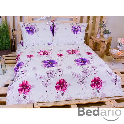 Francouzské 3D povlečení 220x200+2x70x90 Flower art