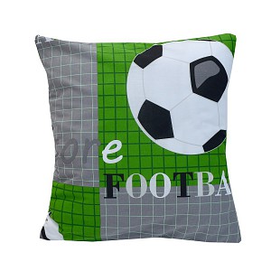 Povlak na polštářek Fotbalový míč 40x40