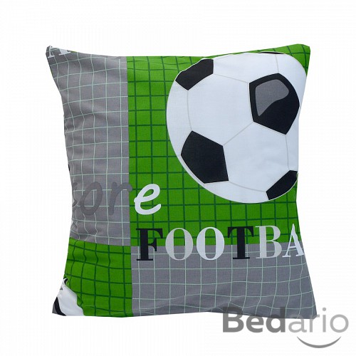 Povlak na polštářek Fotbalový míč 40x40