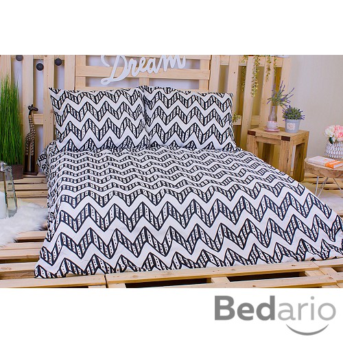 Francouzské 3D povlečení 220x200+2x70x90 Domino