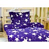 Mikroplyšové povlečení Premium 140x200+70x90 Blue star