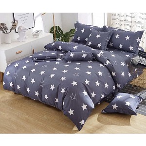 Osmidílná sada povlečení na 2 lůžka 140x200+70x90 Grey night