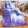 3D bavlněné povlečení Charming Unicorn 140x200+70x90 ve tmě svítí
