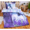 3D bavlněné povlečení Charming Unicorn 140x200+70x90 ve tmě svítí
