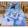 Bavlněné povlečení Frozen Sisters 140x200+70x90 ve tmě svítí