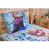Bavlněné povlečení Frozen Sisters 140x200+70x90 ve tmě svítí