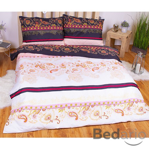 Francouzské 3D povlečení 220x200+2x70x90 Art ornament