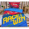 Bavlněné povlečení Cars wins 140x200+70x90 ve tmě svítí