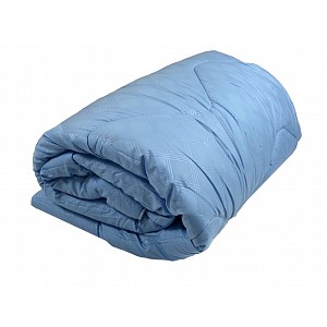 Prošívaná přikrývka ECONOMY modrá 140x200