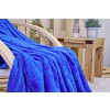 Mikroflanelová deka ŽAKÁR Premium 160x200 - Modrá