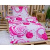 Krepové povlečení ECONOMY 140x200+70x90 Sladká růže