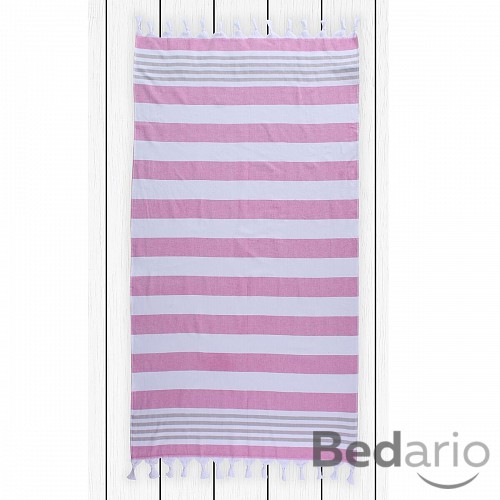 Plážová osuška SANTORINI 90x170 - Fuchsia