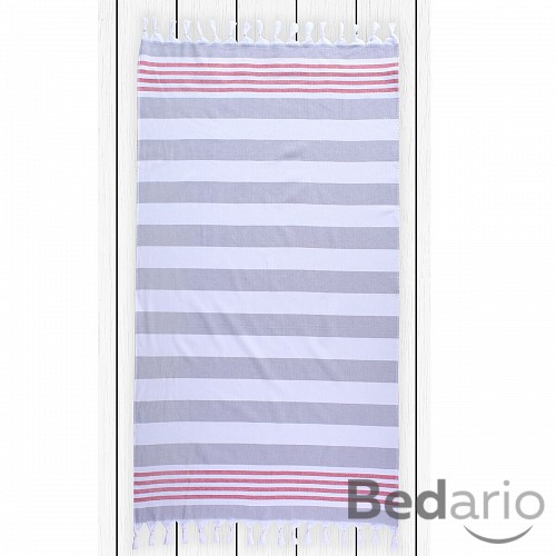 Plážová osuška SANTORINI 90x170 - Grey