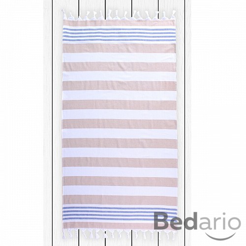 Plážová osuška SANTORINI 90x170 - Sand