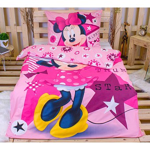 Bavlněné povlečení 140x200+70x90 Minnie mouse STAR
