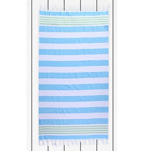 Plážová osuška SANTORINI 90x170 - Turquoise