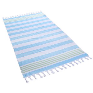 Plážová osuška SANTORINI 90x170 - Turquoise