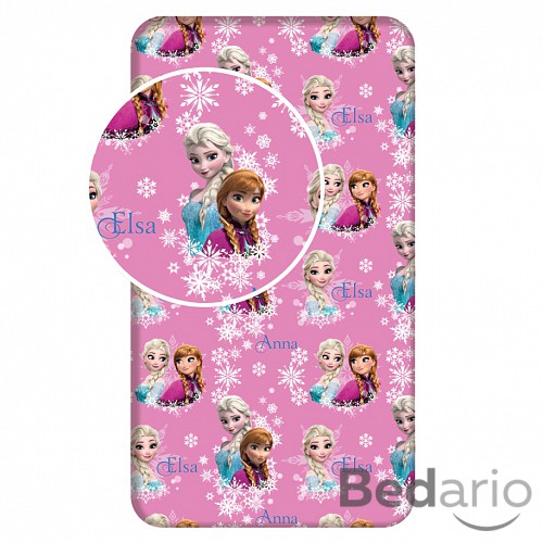 Dětské bavlněné prostěradlo 90x200 Frozen sister