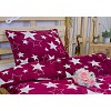 Mikroplyšové povlečení Premium 140x200+70x90 Red star