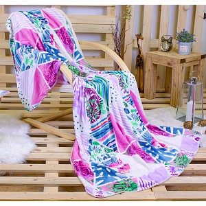 Deka mikroflanel DELUXE Kaleidiscope 150x200