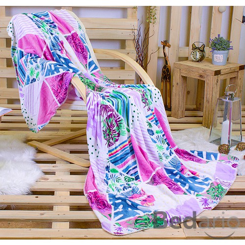 Deka mikroflanel DELUXE Kaleidiscope 150x200
