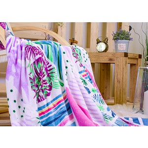 Deka mikroflanel DELUXE Kaleidiscope 150x200