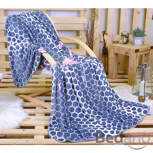 Deka mikroflanel DELUXE Flamingo 150x200