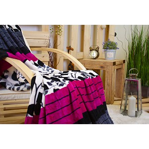 Deka mikroflanel 150x200 Violet Art