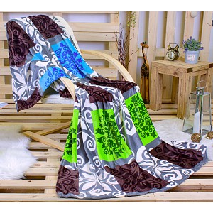 Deka mikroflanel 150x200 East Zelená