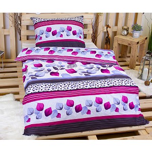 Povlečení mikrovlákno 140x200+70x90 Barevný listopad