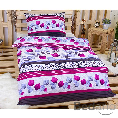 Povlečení mikrovlákno 140x200+70x90 Barevný listopad